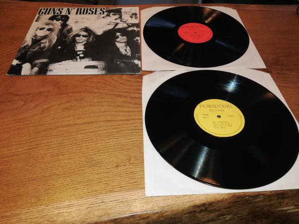 Guns`n Roses Move to the City Mannheim Maimarkt 24.09.1991 Powerdrill 759149 Deutsche Pressung VG+/VG+